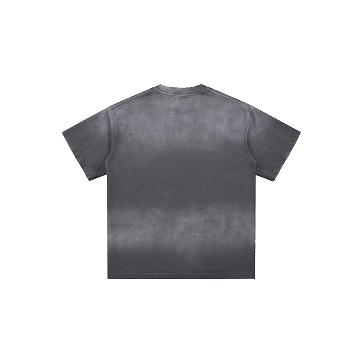 Men’s Distressed Washed Oversized T-Shirt|260GSM DTG