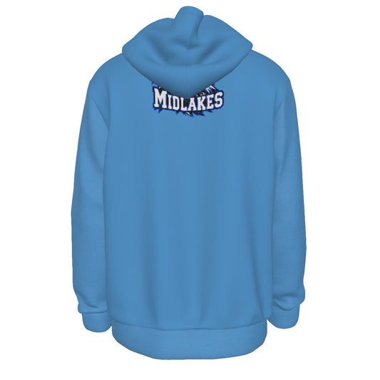 Midlakes All-Over Print Men's Thicken Pullover Hoodie
