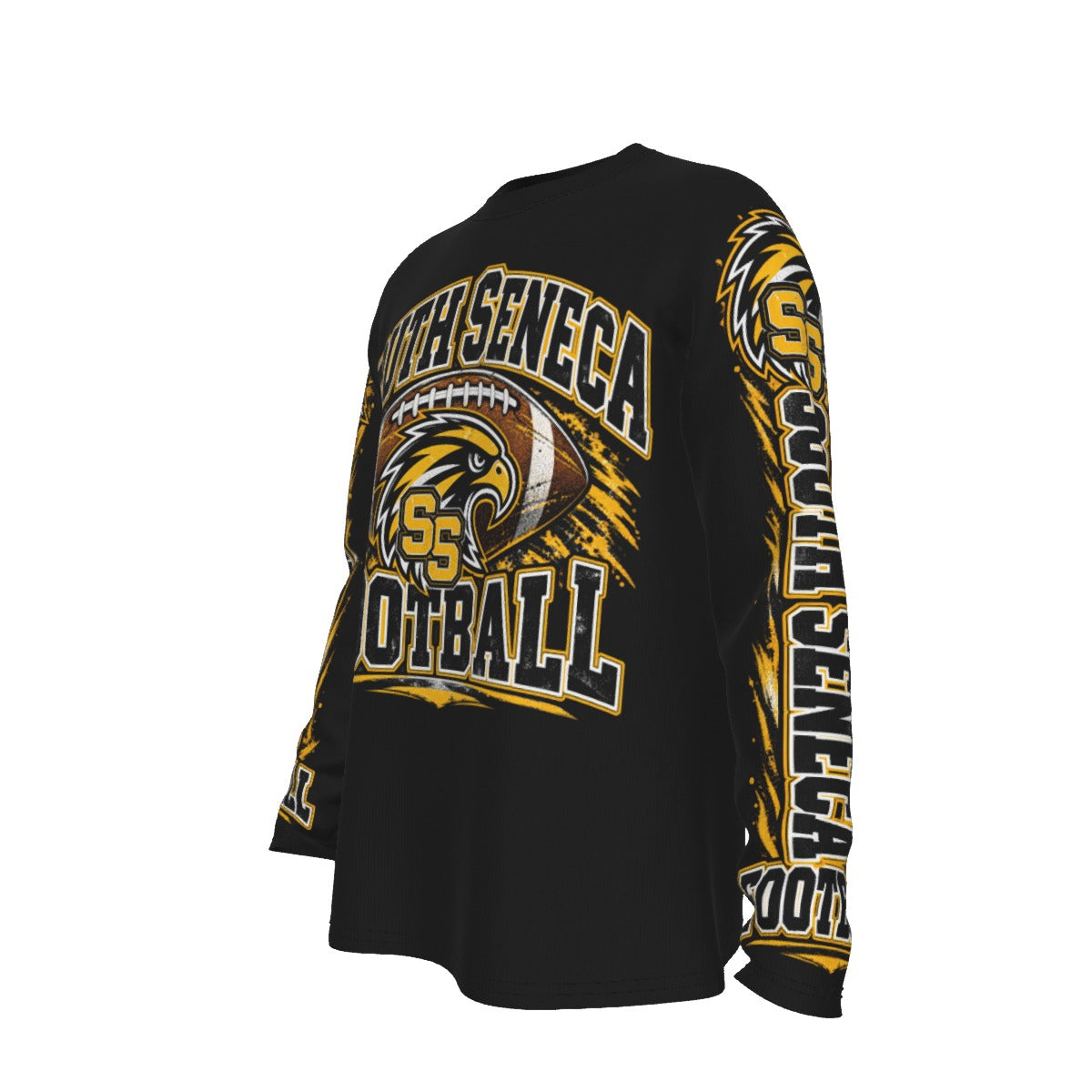 Custom South Seneca Football Long Sleeve T-Shirt