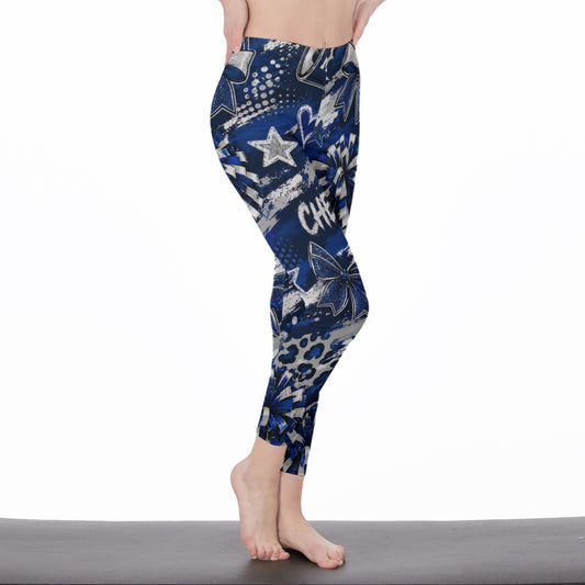 Midlakes Cheer All-Over Print Cheer Casual Leggings