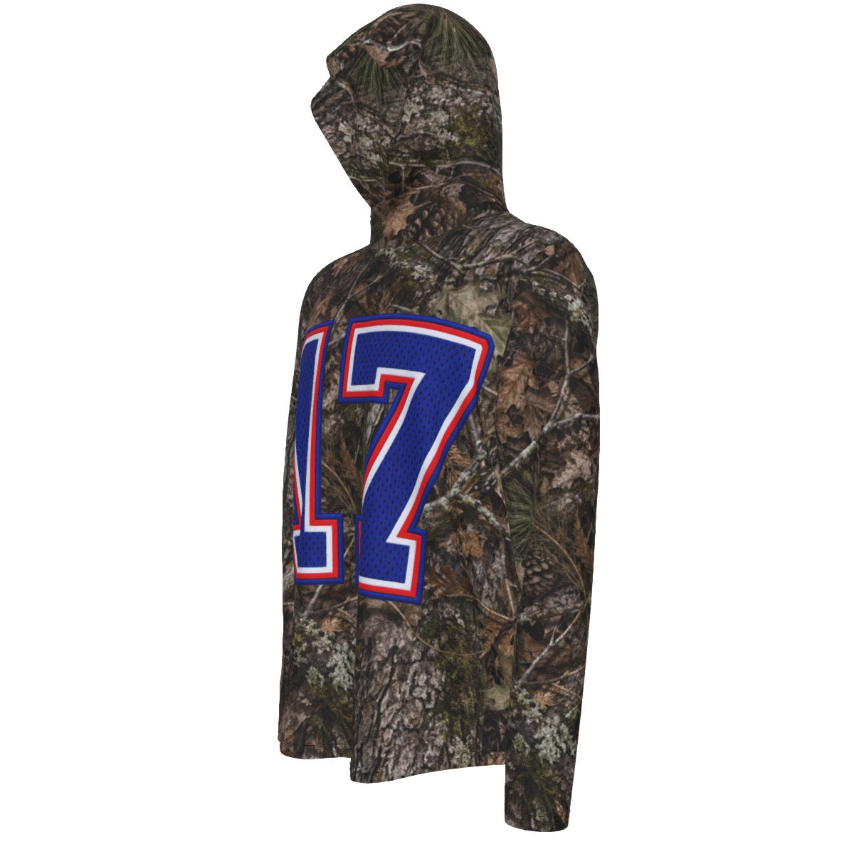Real Tree 17 Men's Sunscreen Sports Hoodie With Thumb Holes