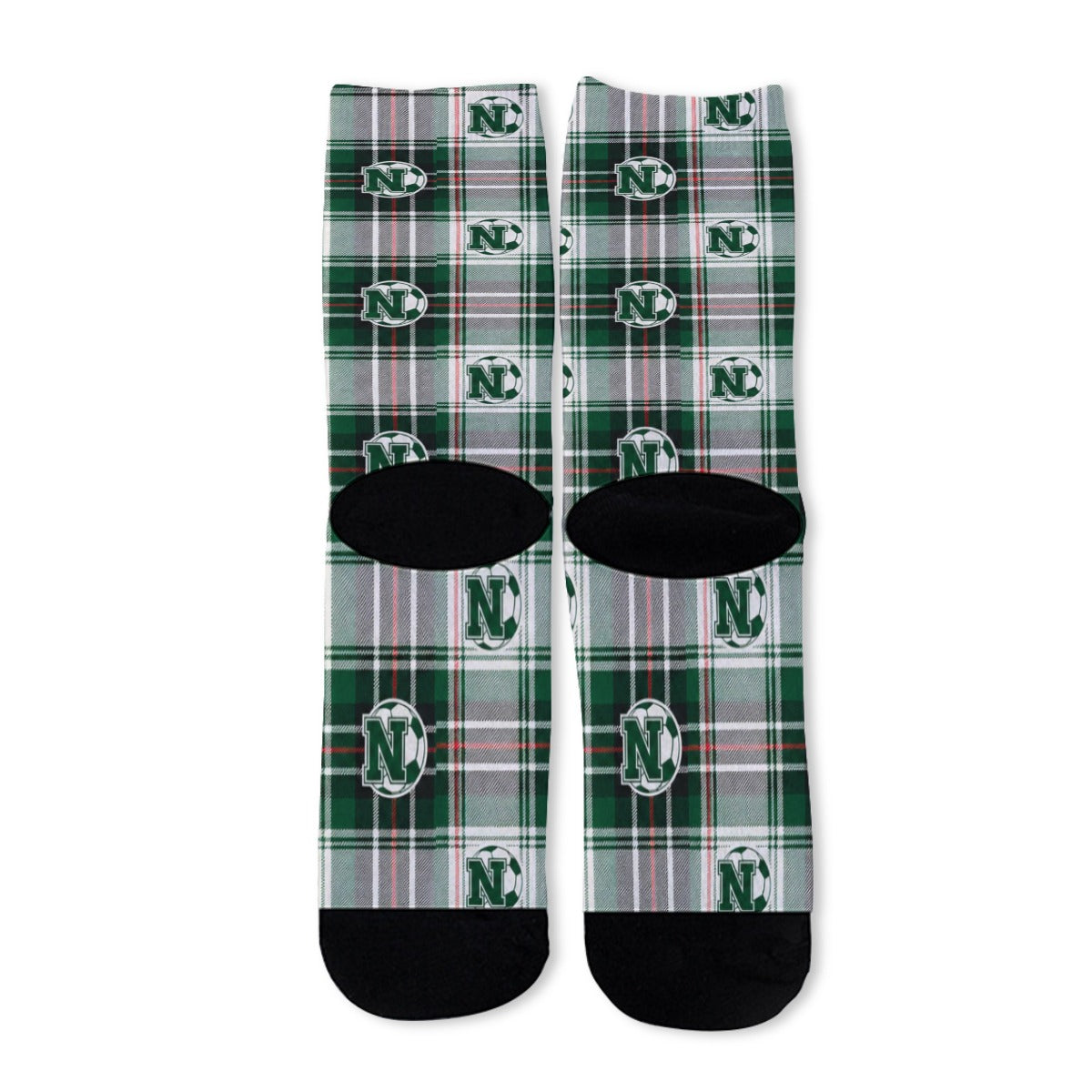 Naples Tartan Soccer Unisex Long Socks