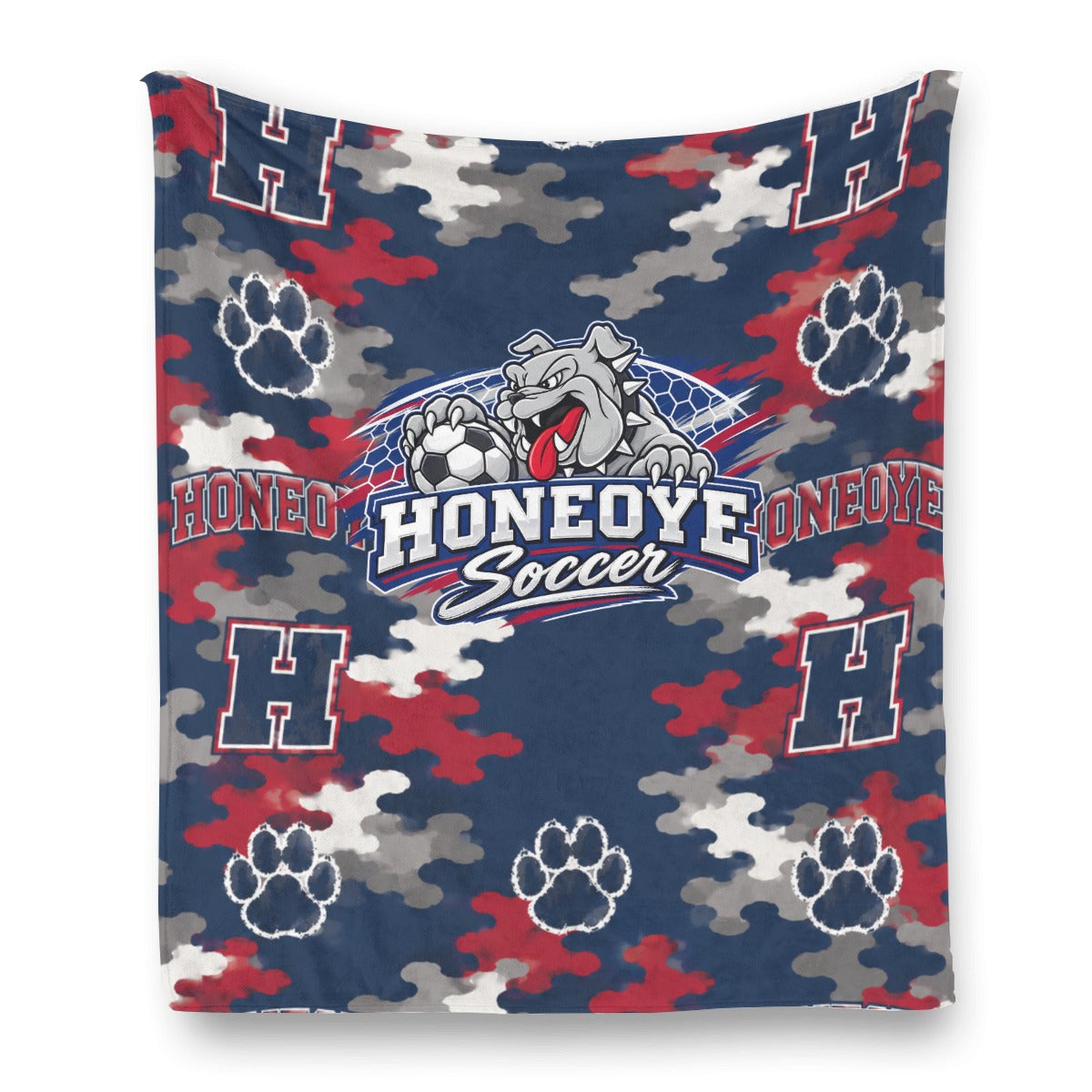 Honeoye Single-Side Printing Flannel Blanket