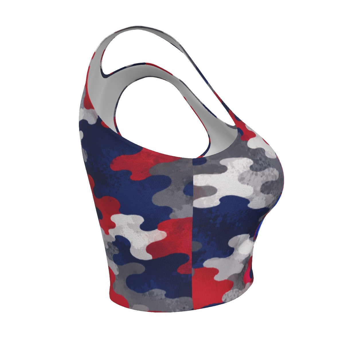 Fairport Cheer Women's Sport Crop Tank Top