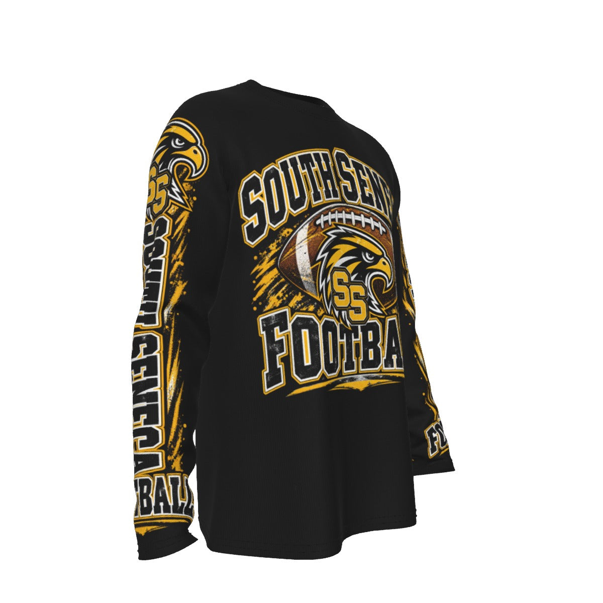 Custom South Seneca Football Long Sleeve T-Shirt