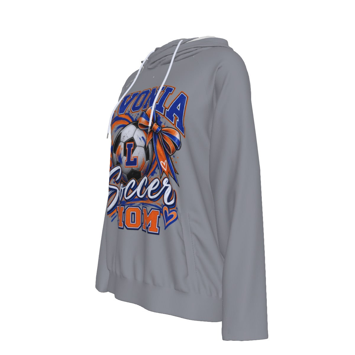 Livonia Soccer Mom Women's Hoodie With Double Hood