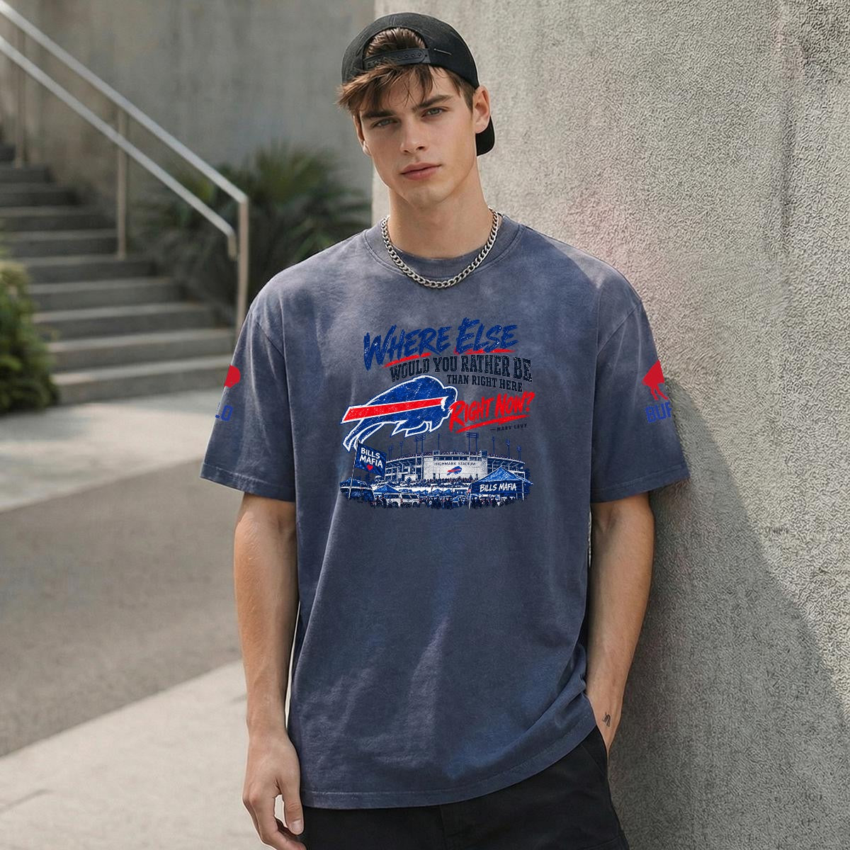 Where else would you rather be? Men's Breathable Casual T-Shirt|Cotton DTG