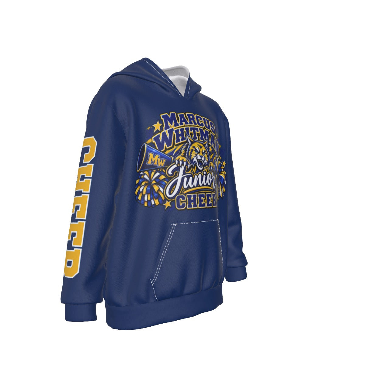 Marcus Whitman Junior Cheer Oversized Kid's Hoodie