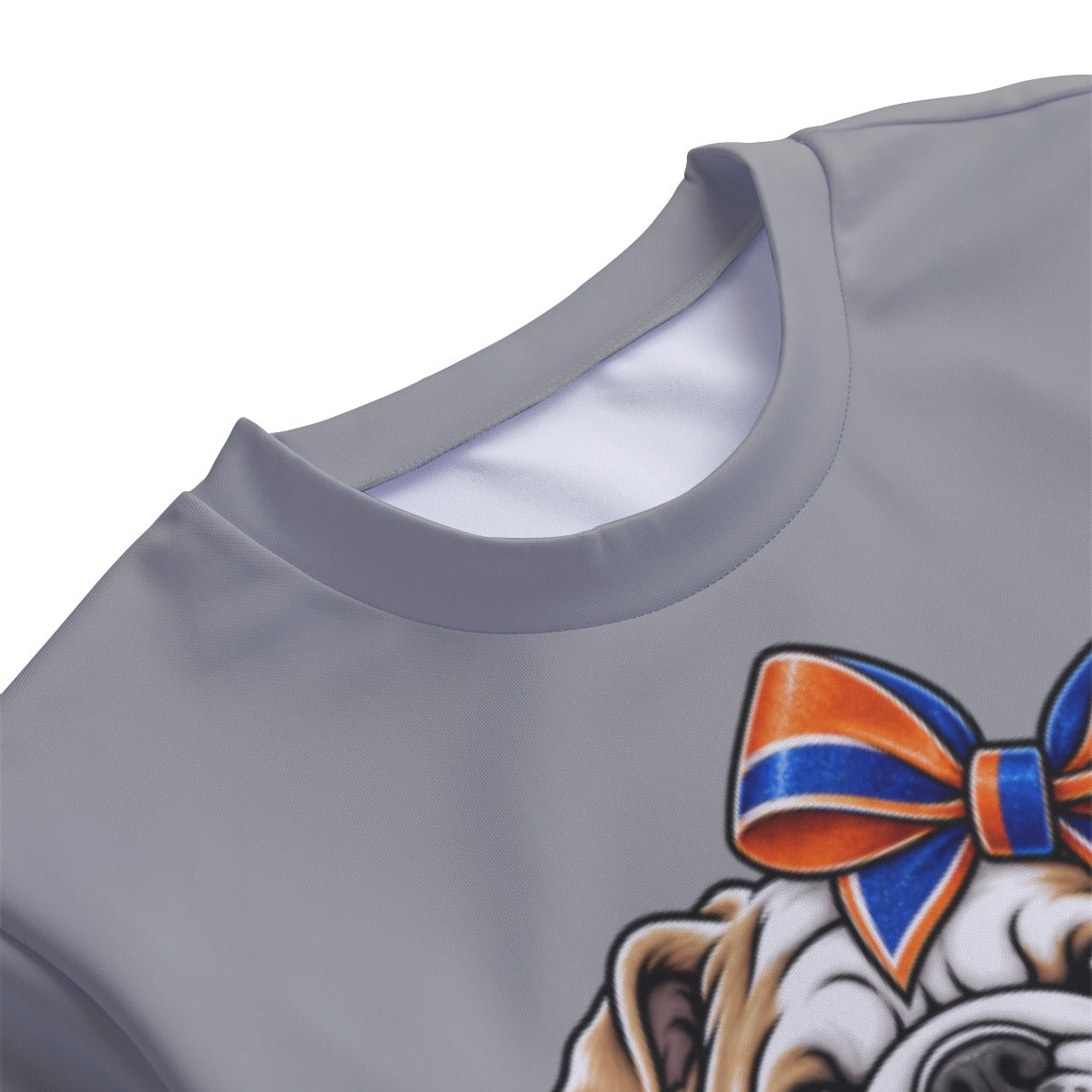 Livonia Mom Bulldog Bow Women's Sweatshirt