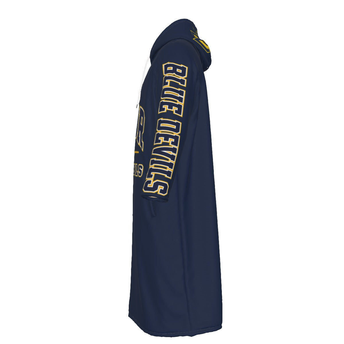 Men's Long Fleece Zip Up Windbreaker