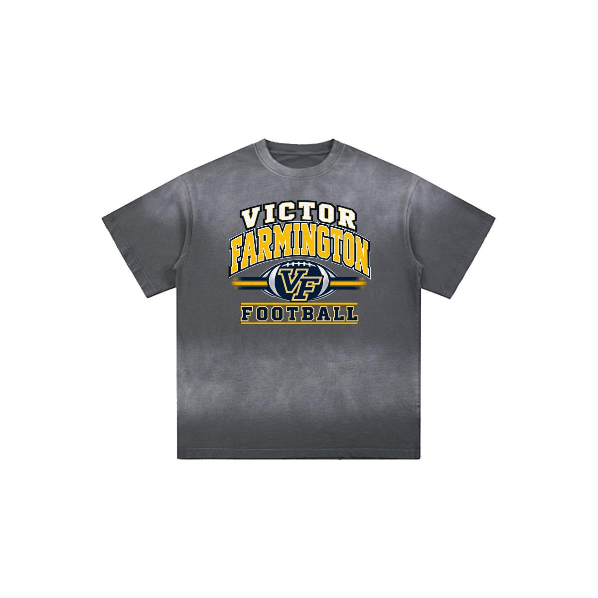 Men’s Distressed Washed Oversized T-Shirt|260GSM DTG
