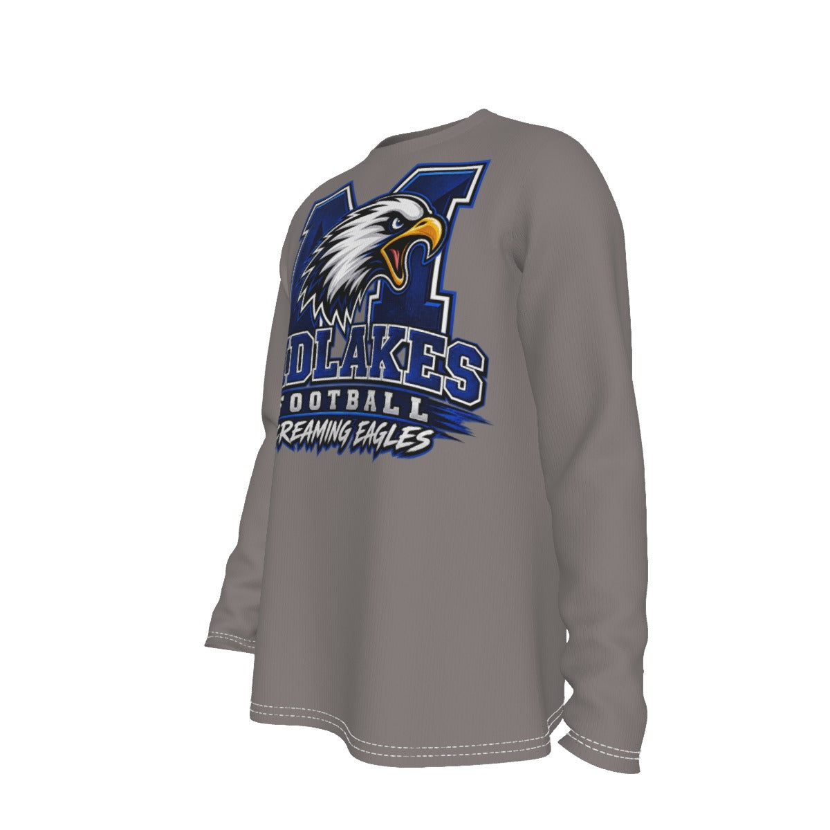 Midlakes All-Over Print Men's Long Sleeve T-Shirt