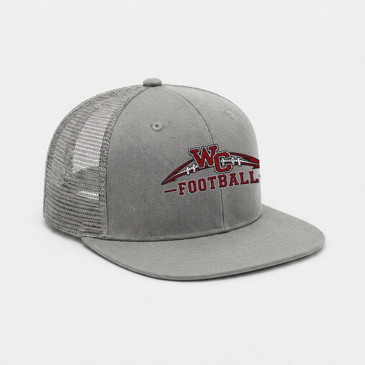 Wayland Cohocton Embroidery Flat-Brim Mesh Cap
