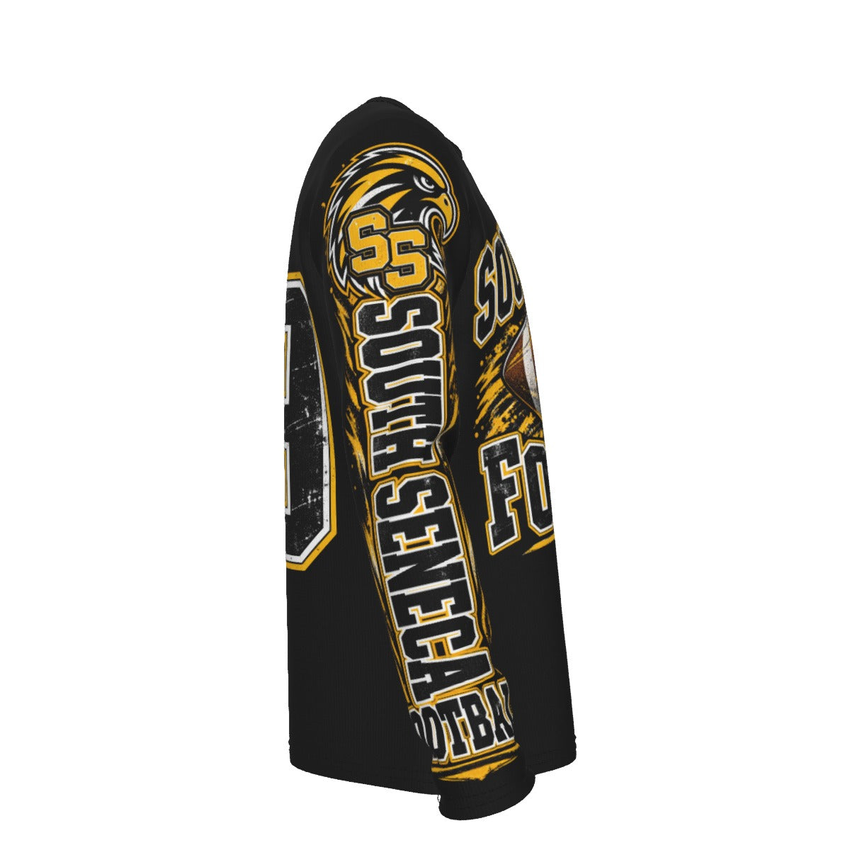 Custom South Seneca Football Long Sleeve T-Shirt