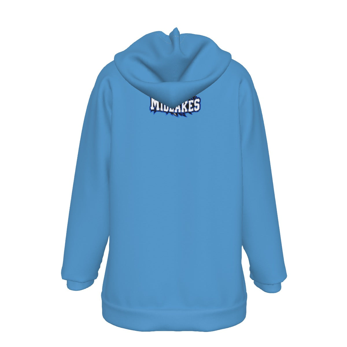 Midlakes Football Mom All-Over Print Women's Heavy Fleece Hoodie