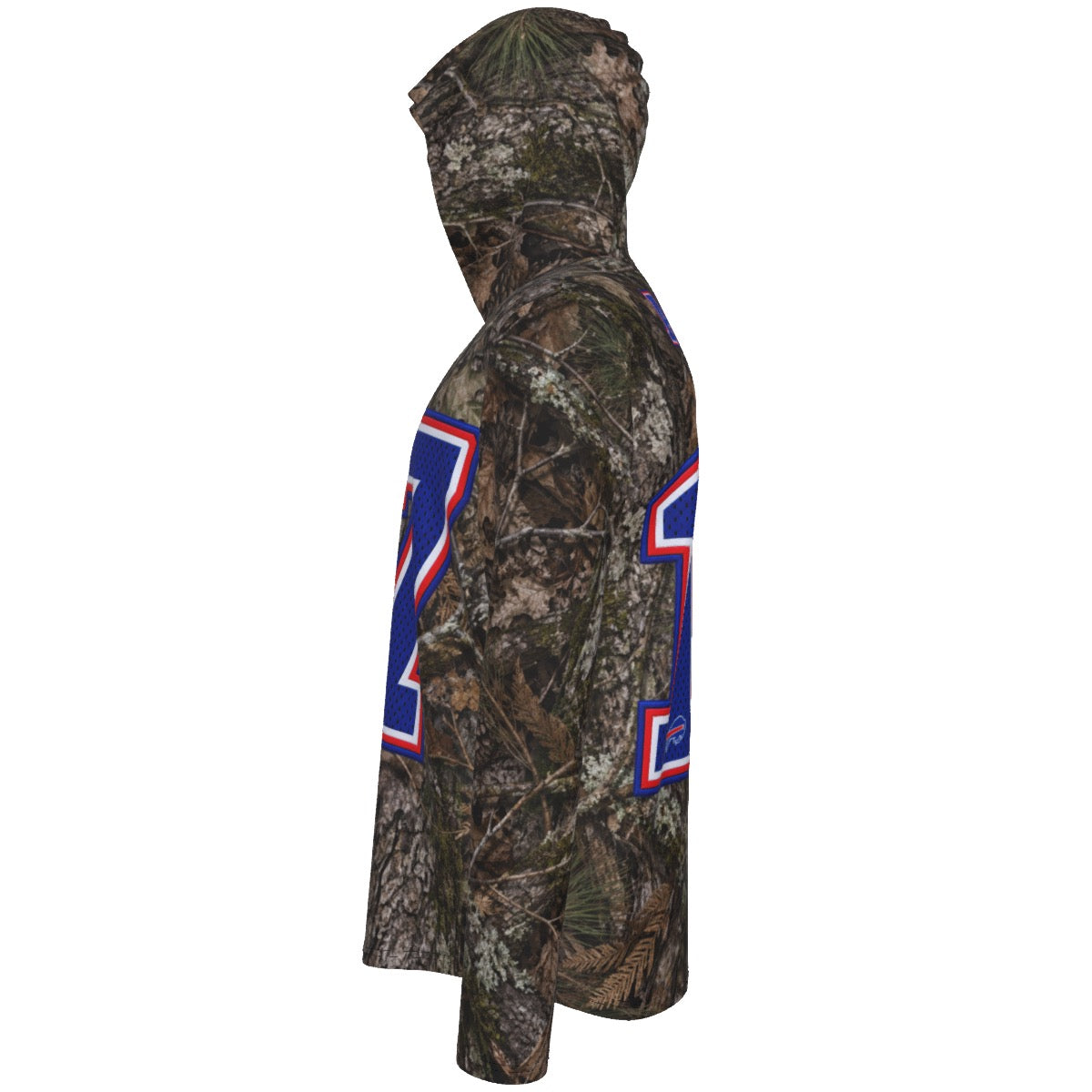 Real Tree 17 Men's Sunscreen  Sports Hoodie With Thumb Holes