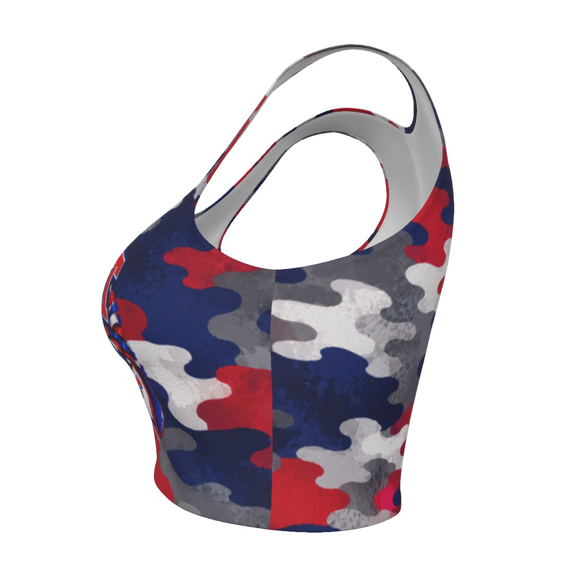 Fairport Cheer Women's Sport Crop Tank Top