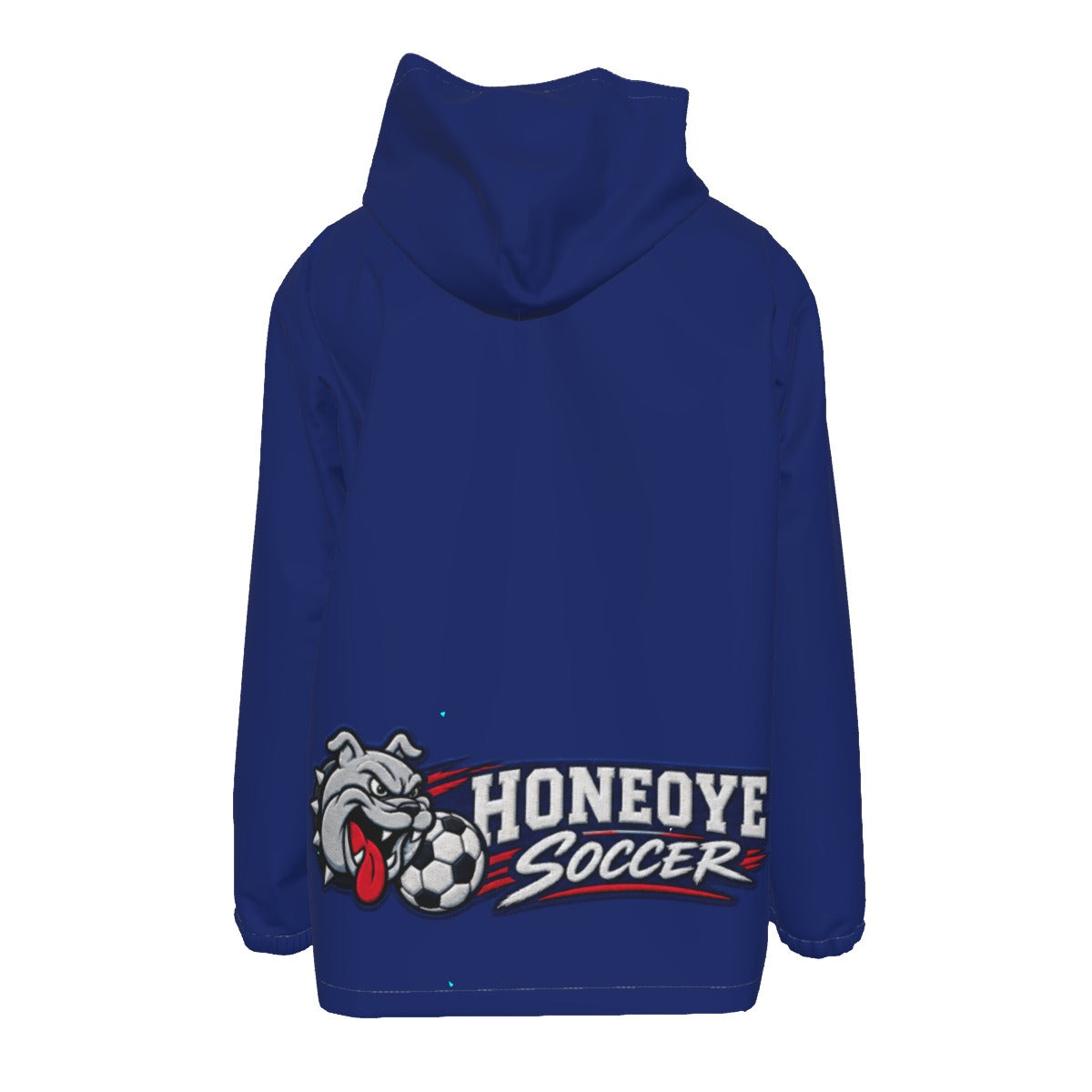 Honeoye Soccer Men's Hooded Zipper Windproof Jacket