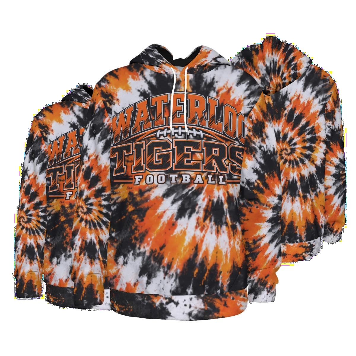 Waterloo Tie-Dye Fleece Hoodie