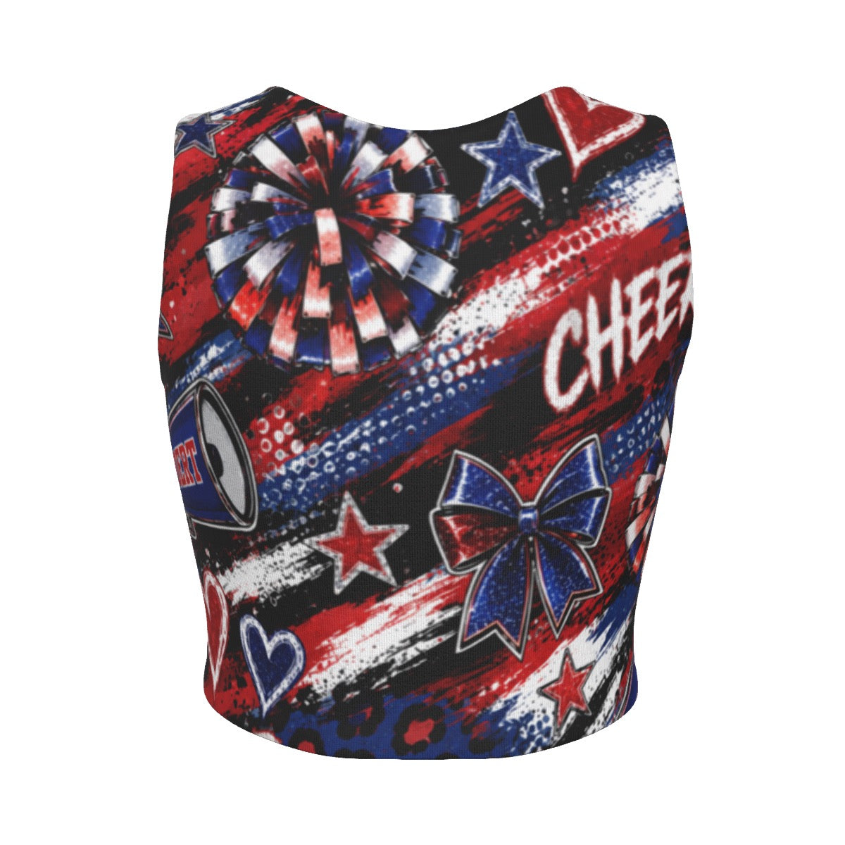 Fairport Cheer Women's Sport Crop Tank Top
