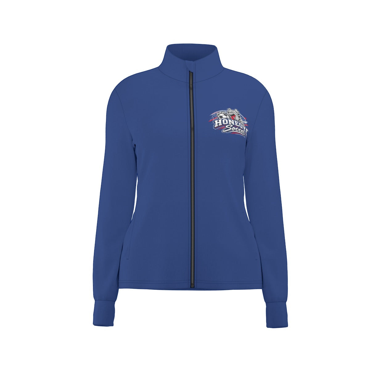 Honeoye Soccer Women's Long Sleeve Thumbhole Jacket|230GSM