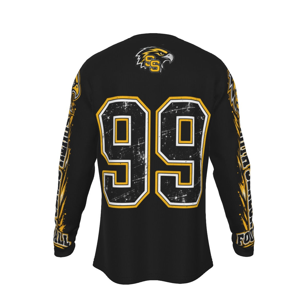 Custom South Seneca Football Long Sleeve T-Shirt