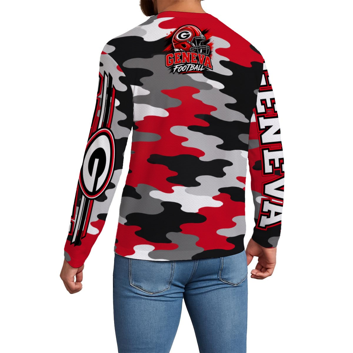 Geneva High School Men's Long Sleeve T-Shirt