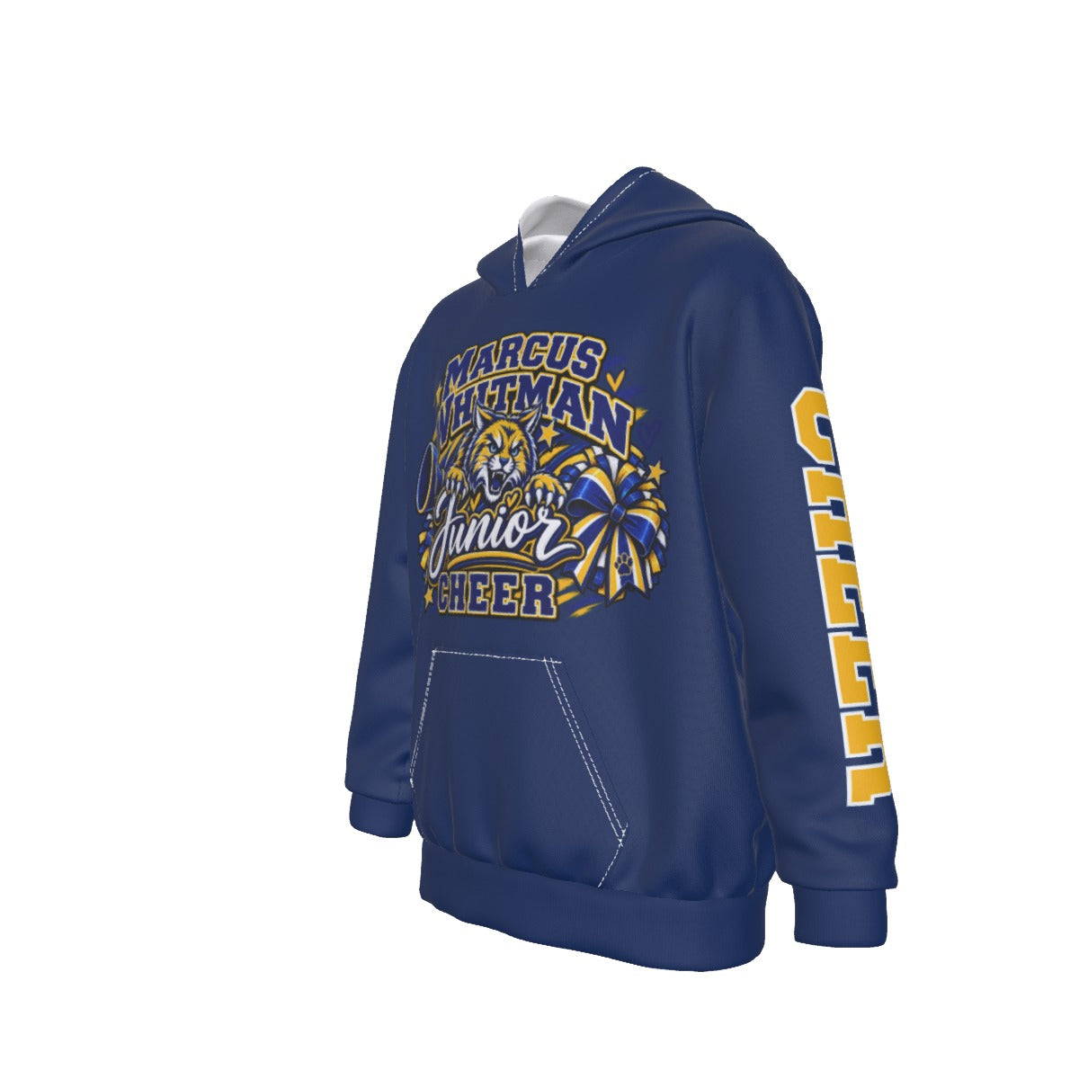 Marcus Whitman Junior Cheer Oversized Kid's Hoodie
