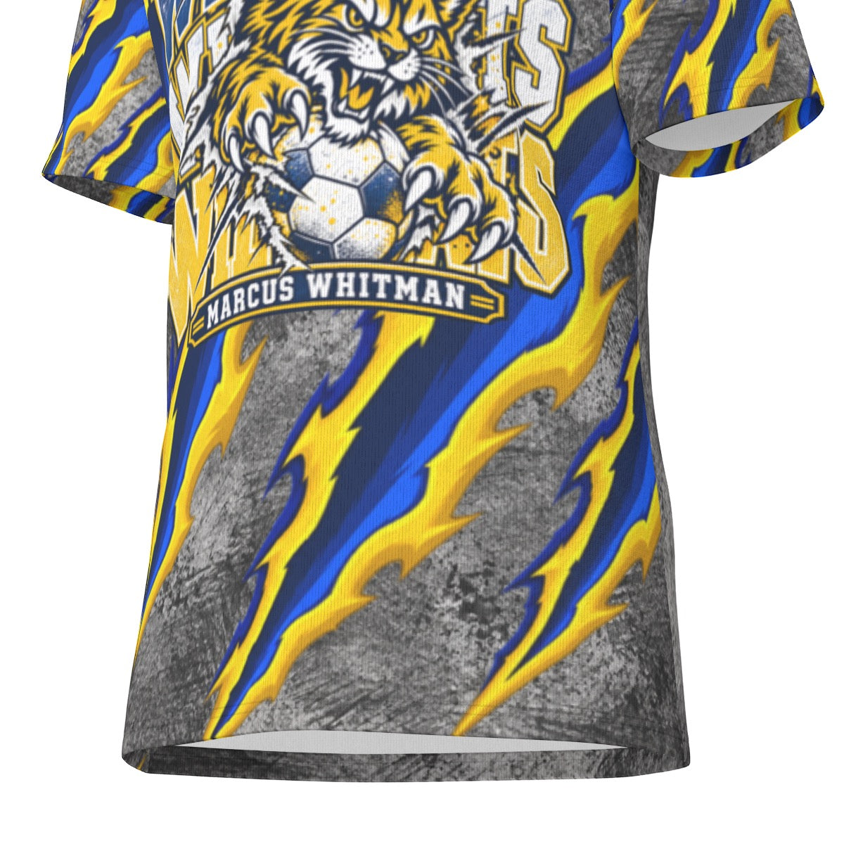 Marcus Whitman Soccer Claw Mark T-Shirt