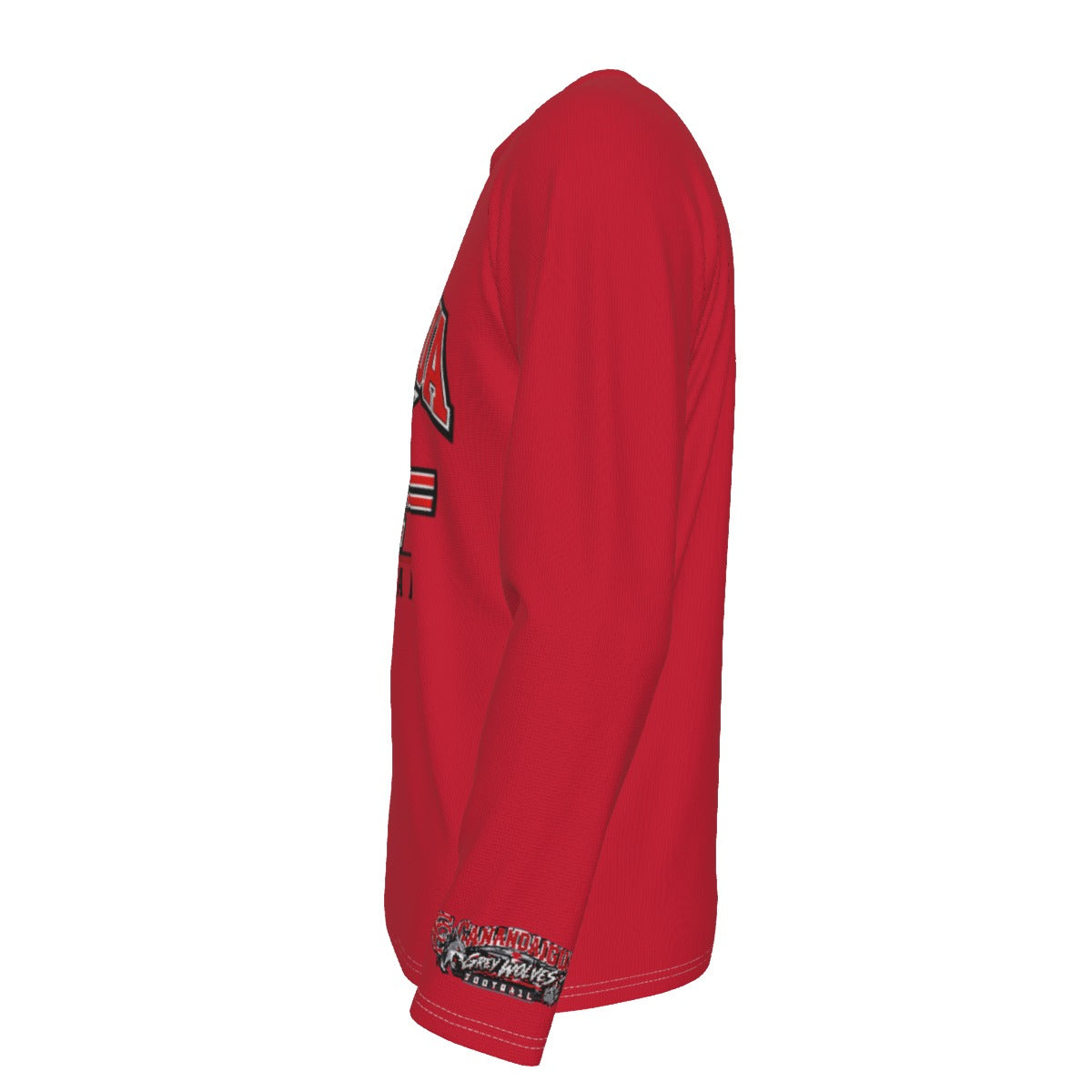 Canandaigua Football Men's Long Sleeve T-shirt With Raglan Sleeve