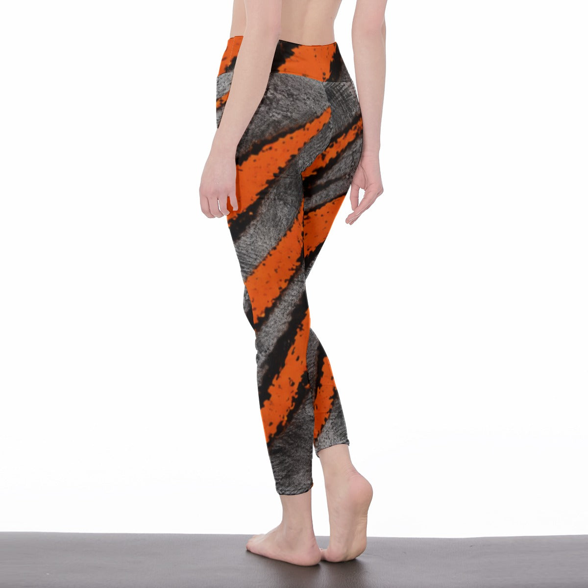 Waterloo Tiger Stripe High-Waist Leggings