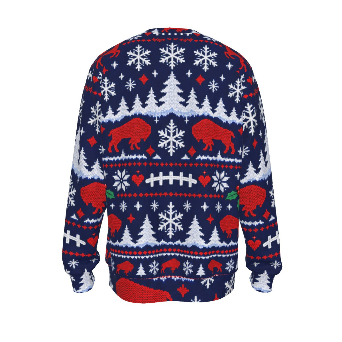 Bills Mafia-Inspired Men's Ugly Christmas Sweater