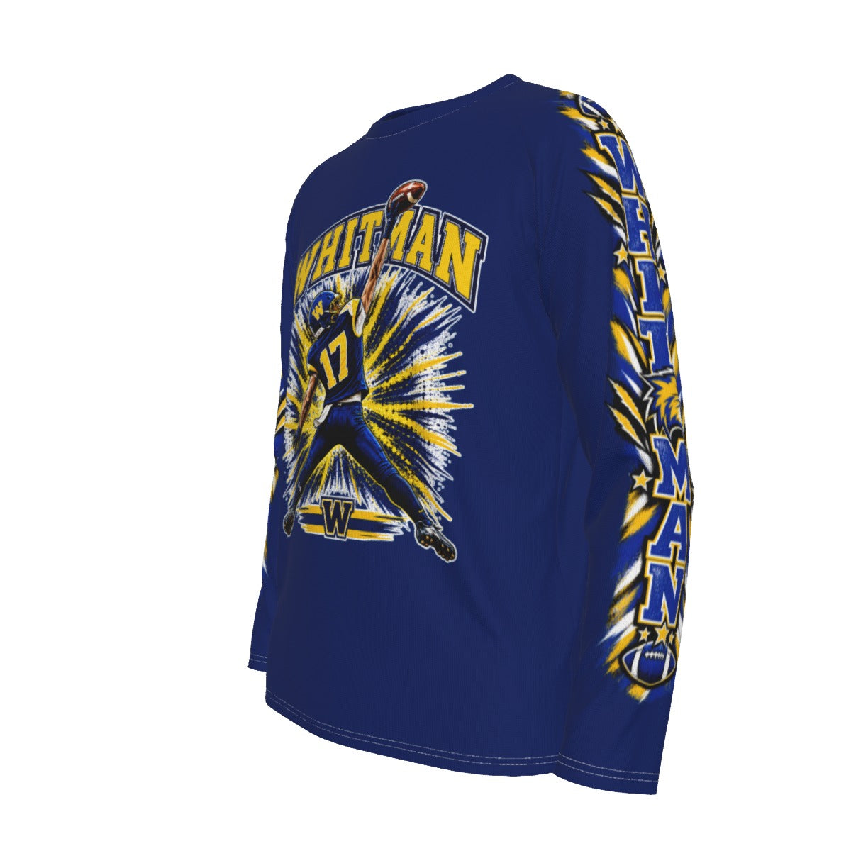 Marcus Whitman Football Gameday Series Long Sleeve T-Shirt
