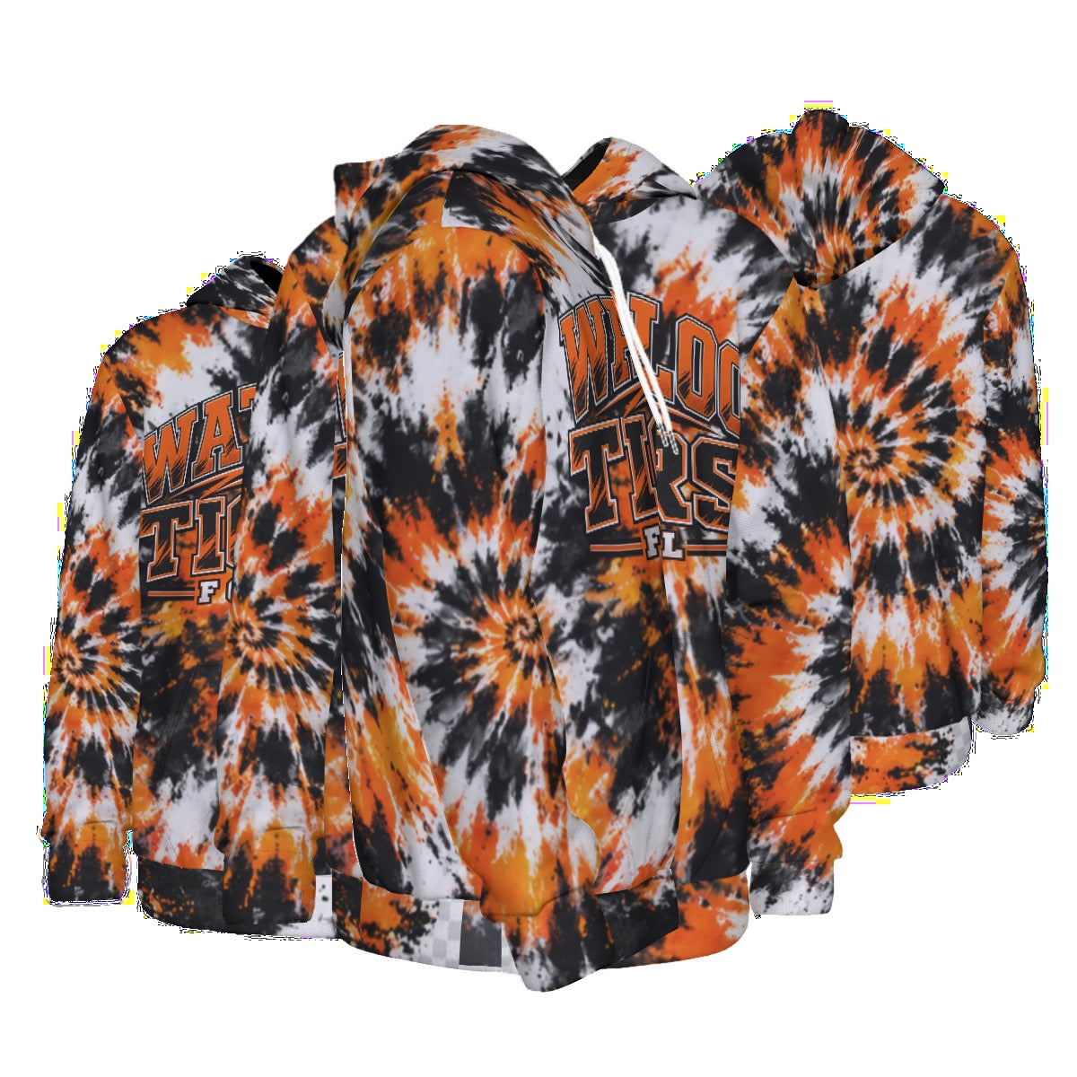 Waterloo Tie-Dye Fleece Hoodie