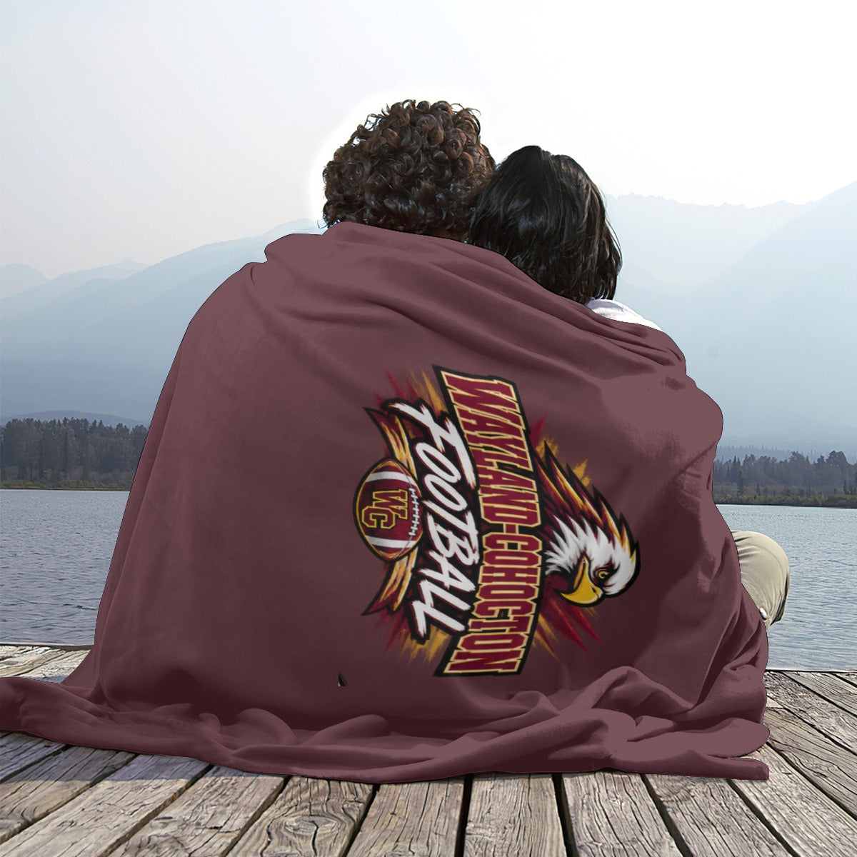 Single-Side Printing Flannel Blanket