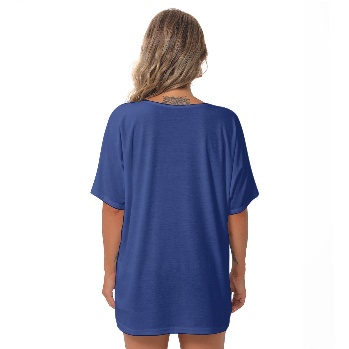 Bills Mafia Halloween Bat-Sleeve V-Neck Blouse