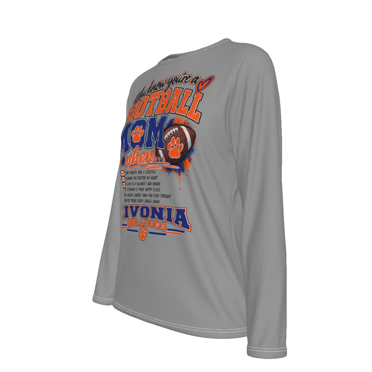 You Know You're A Cheer Mom Women's Oversized T-shirt | 190GSM Cotton