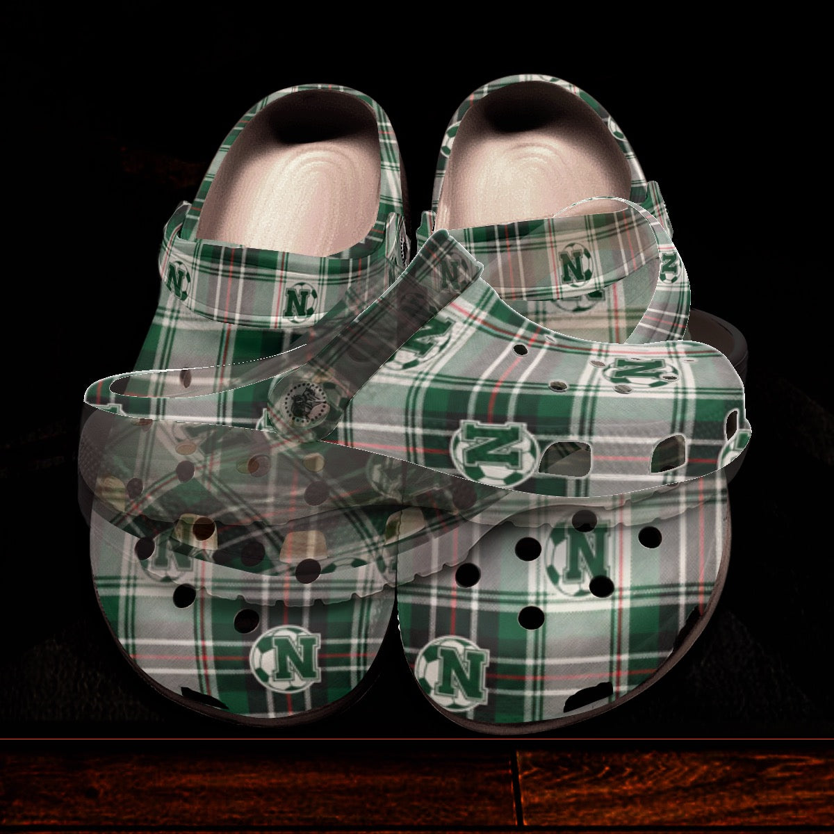 Naples Soccer Tartan Men's Classic Crocs