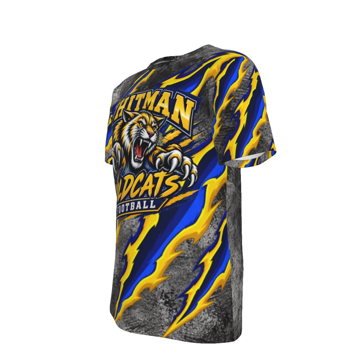 Marcus Whitman Football Claw Mark T-Shirt