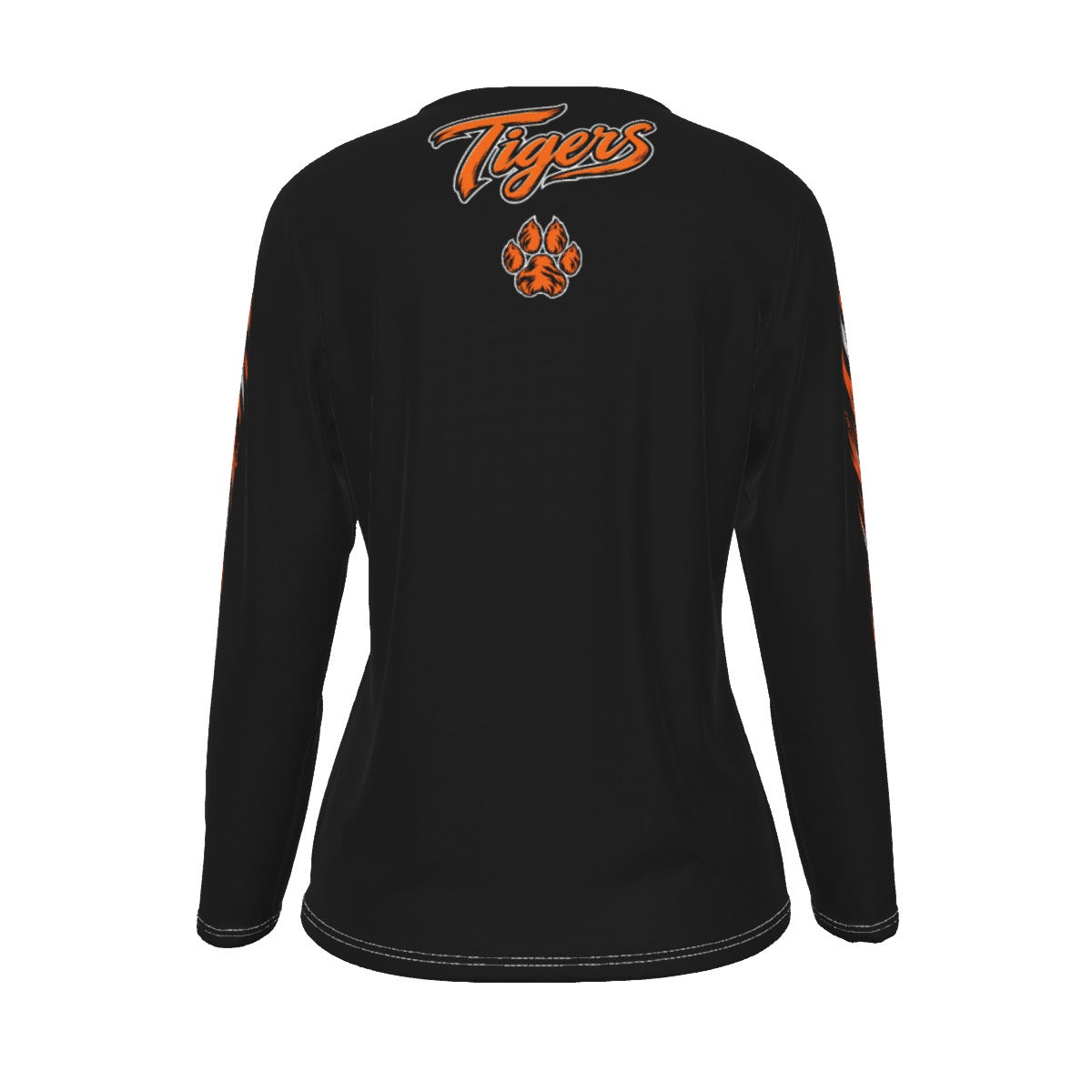 Waterloo Tigers Football Mom Long-Sleeve Cotton T-Shirt