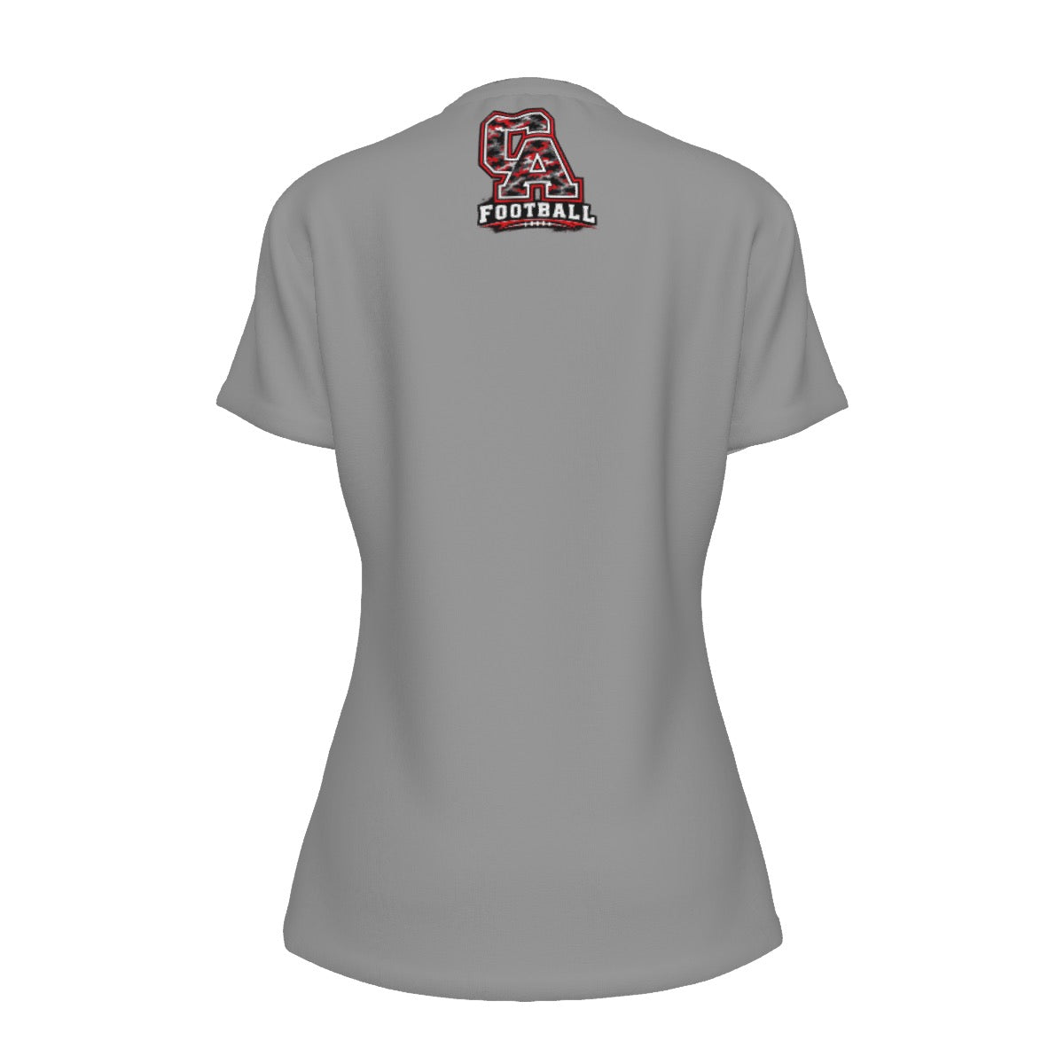 You Know You're A Football Mom Women's Round Neck T-Shirt | 190GSM Cotton