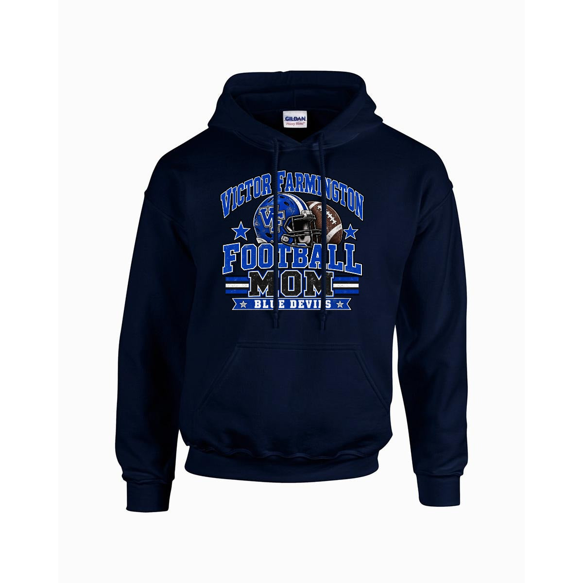 Victor Football Mom Hoodie | Spirit Wear