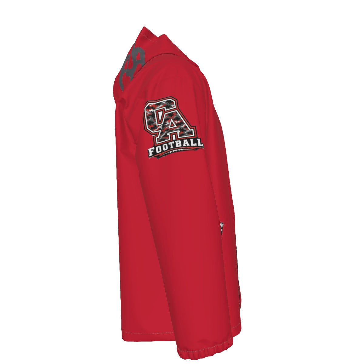 Canandaigua Football Men's Hooded Zipper Windproof Jacket