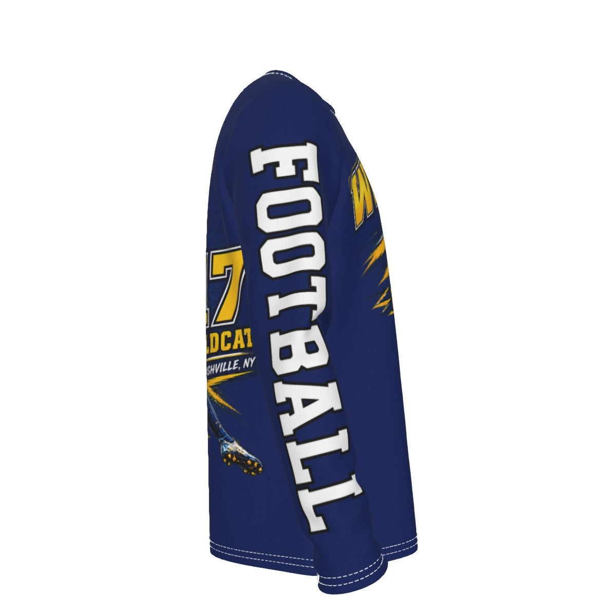 Marcus Whitman Football Long Sleeve T-Shirt