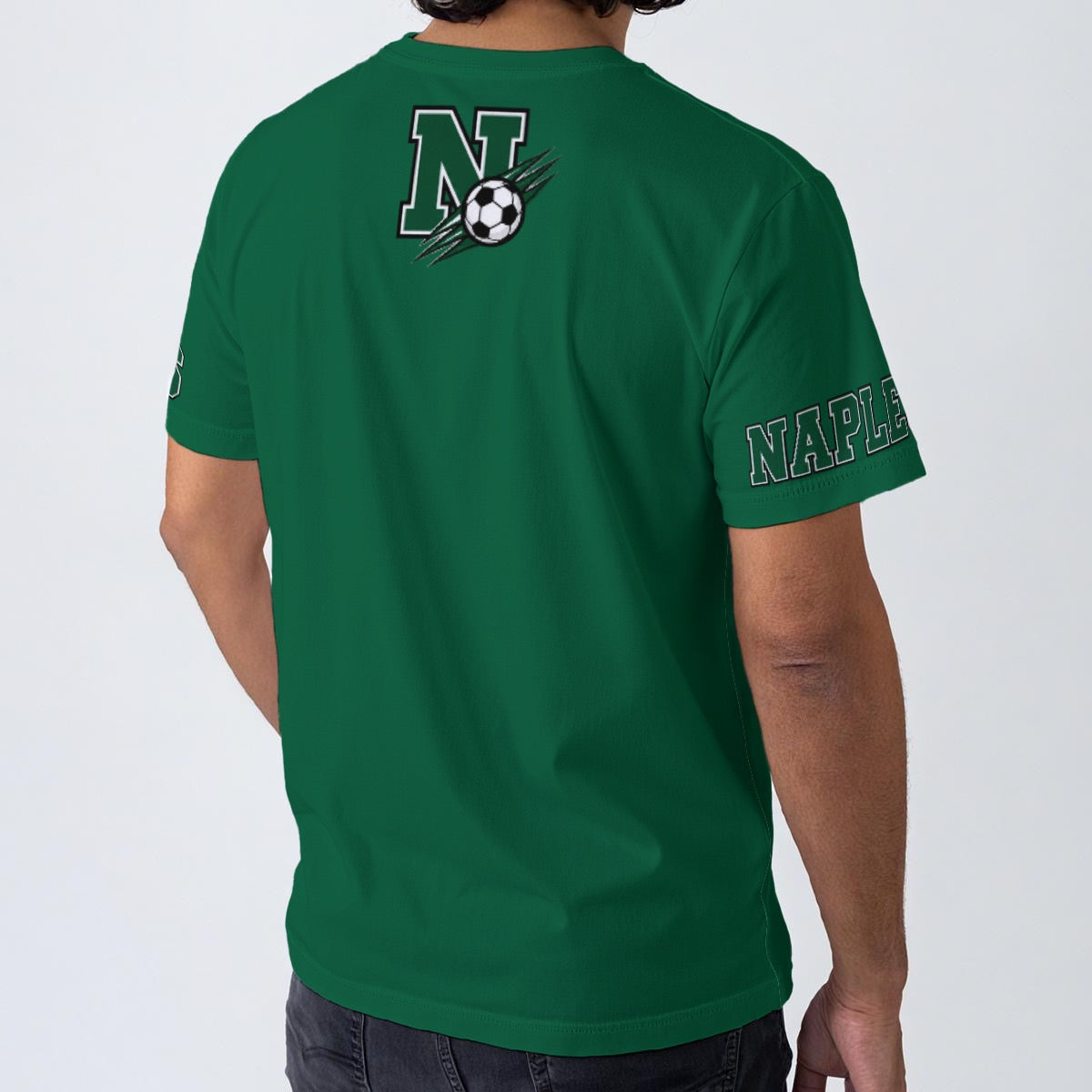 Naples Soccer Men's O-Neck T-Shirt | 190GSM Cotton
