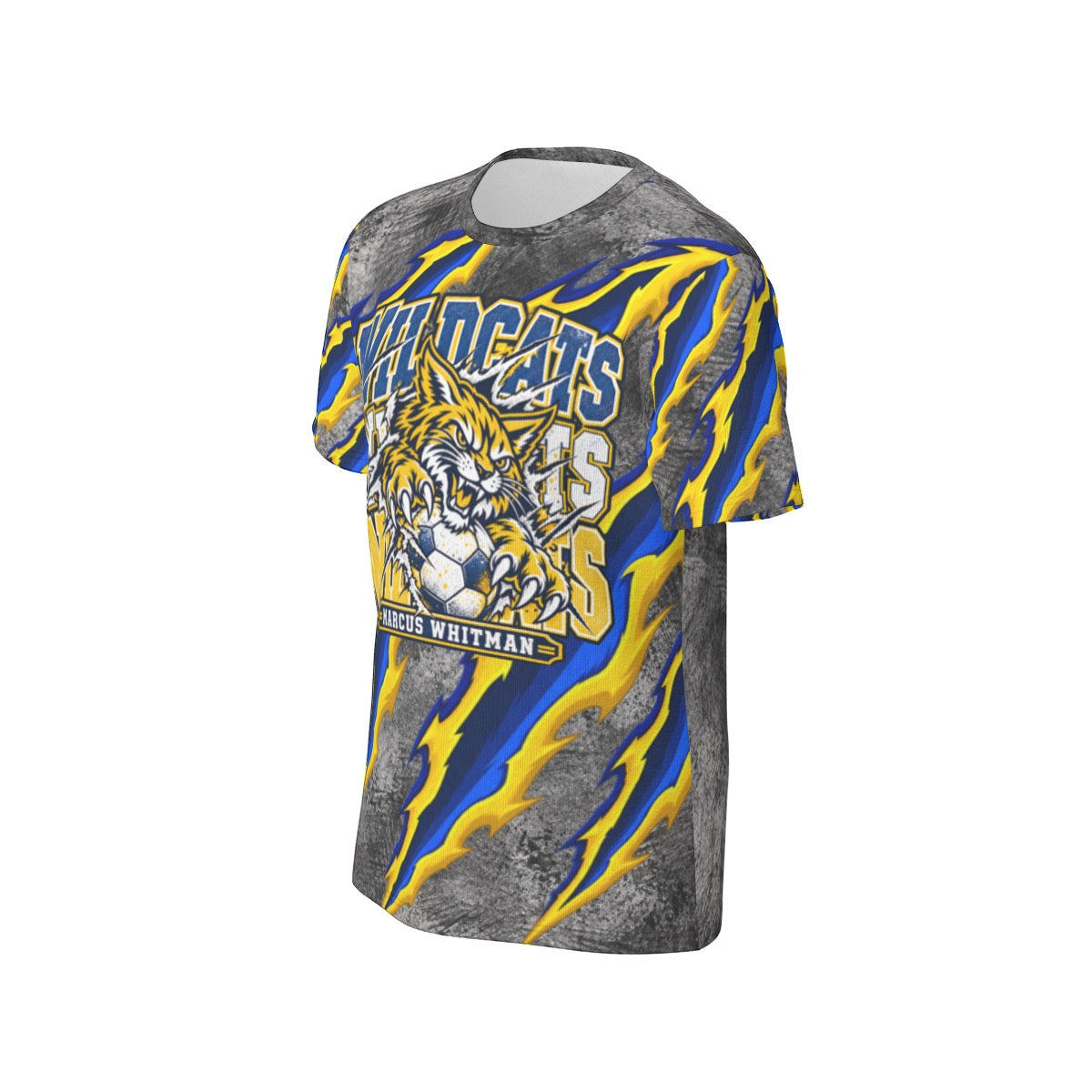 Marcus Whitman Soccer Claw Mark T-Shirt