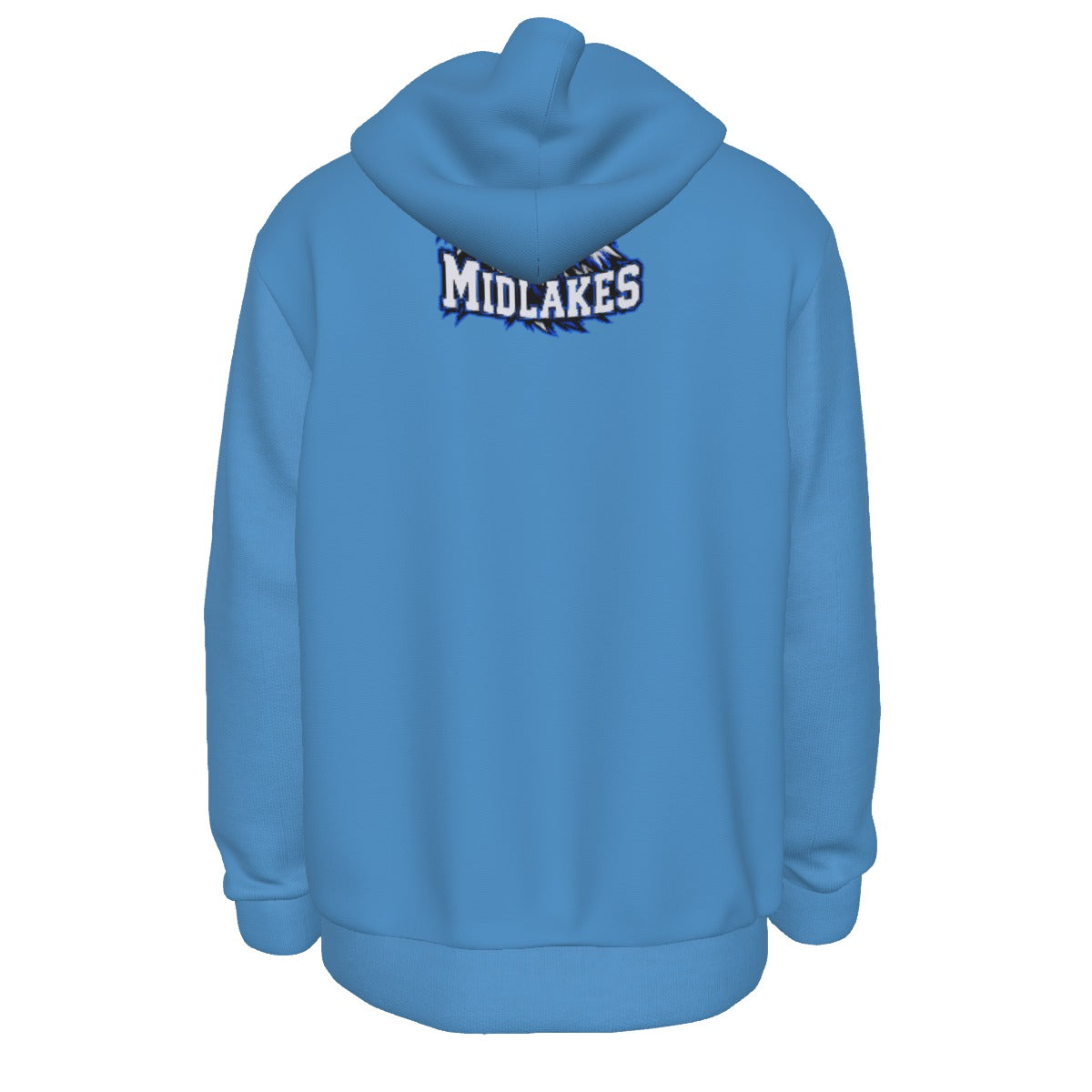 Midlakes All-Over Print Men's Thicken Pullover Hoodie