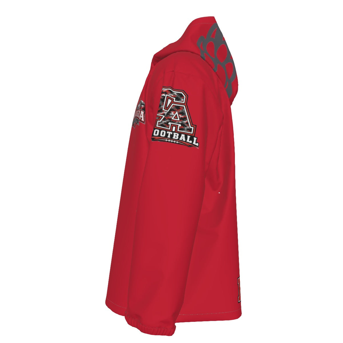 Canandaigua Football Men's Hooded Zipper Windproof Jacket