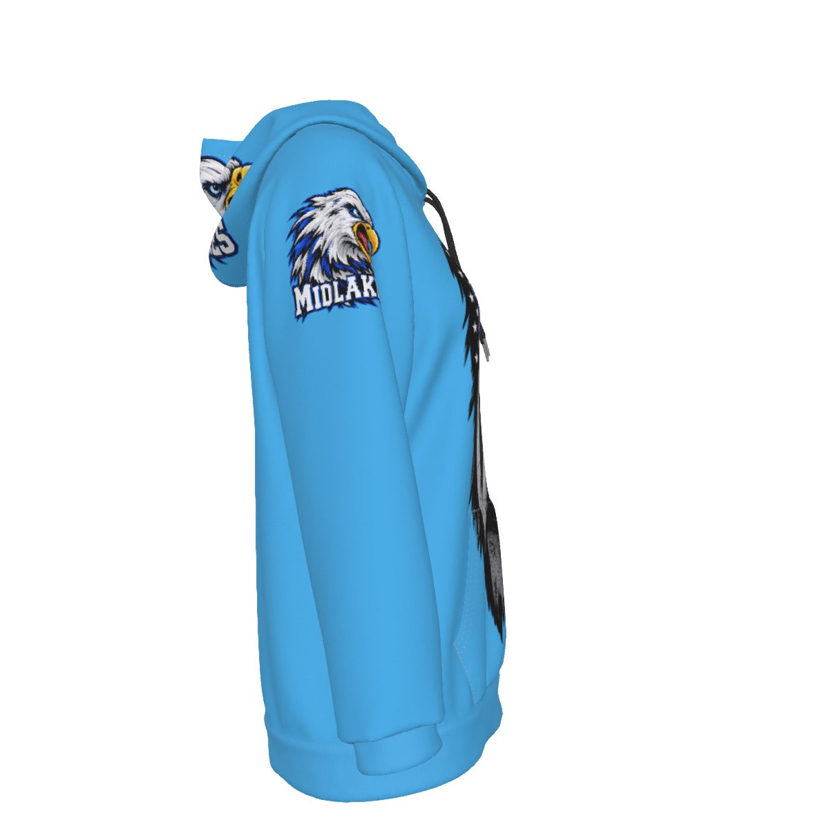 Midlakes Football Women's Heavy Fleece Hoodie