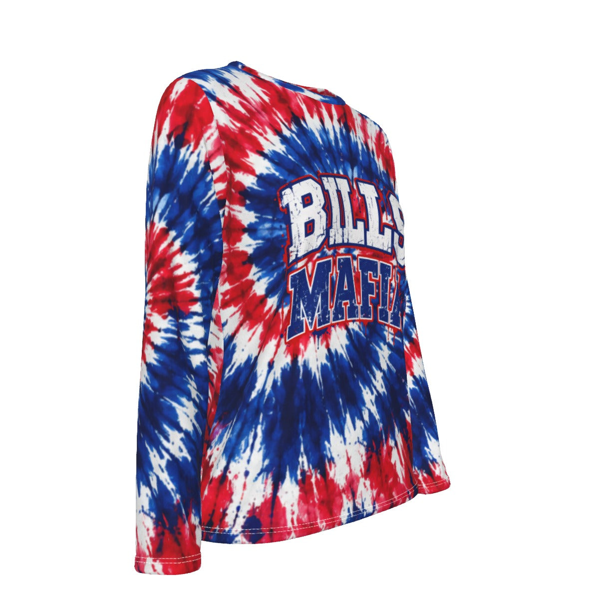 Bills Mafia Tie Dye Women's Oversized T-Shirt